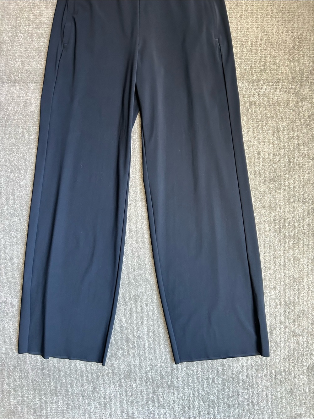 NWOT Athleta Navy Blue Wide Leg Size Medium Cosmic Pants - Picture 6 of 15